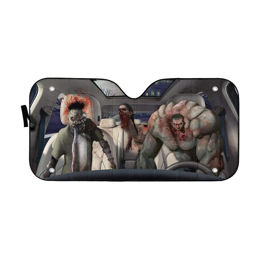 Gearhumans 3D Zombies Left 4 Dead Custom Car Auto Sunshade