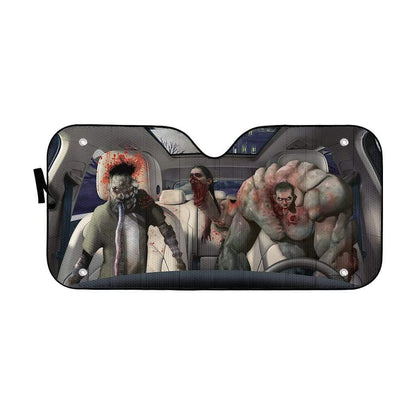 Gearhumans 3D Zombies Left 4 Dead Custom Car Auto Sunshade