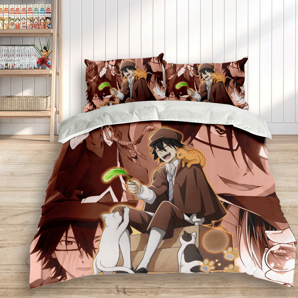 Ranpo Edogawa Polyester Duvet Cover Set