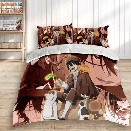Ranpo Edogawa Polyester Duvet Cover Set