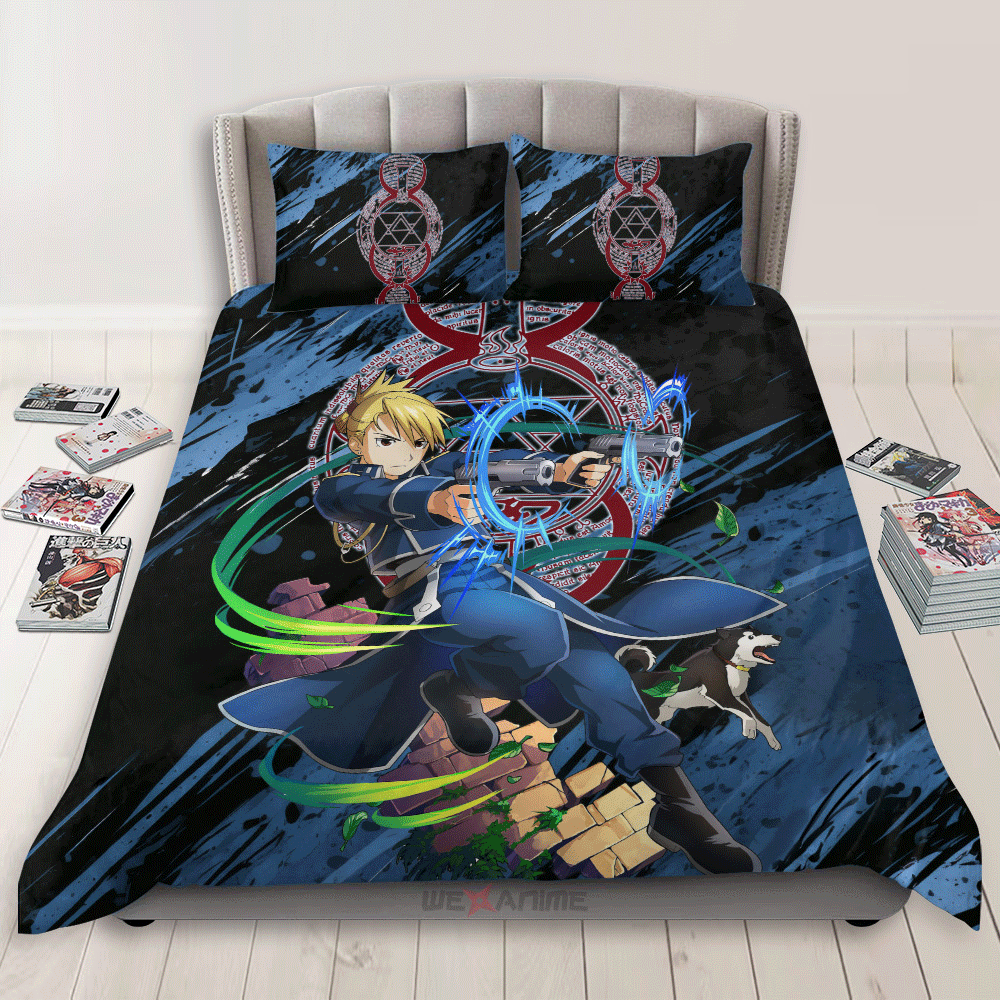 Riza Hawkeye Polyester Duvet Cover Set