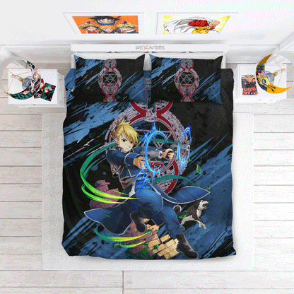 Riza Hawkeye Polyester Duvet Cover Set