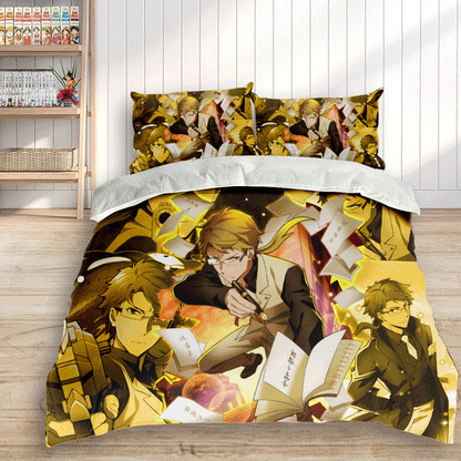 Doppo Kunikida Polyester Duvet Cover Set