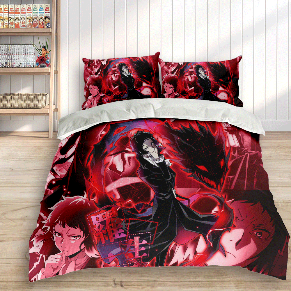 Ryunosuke Akutagawa Polyester Duvet Cover Set