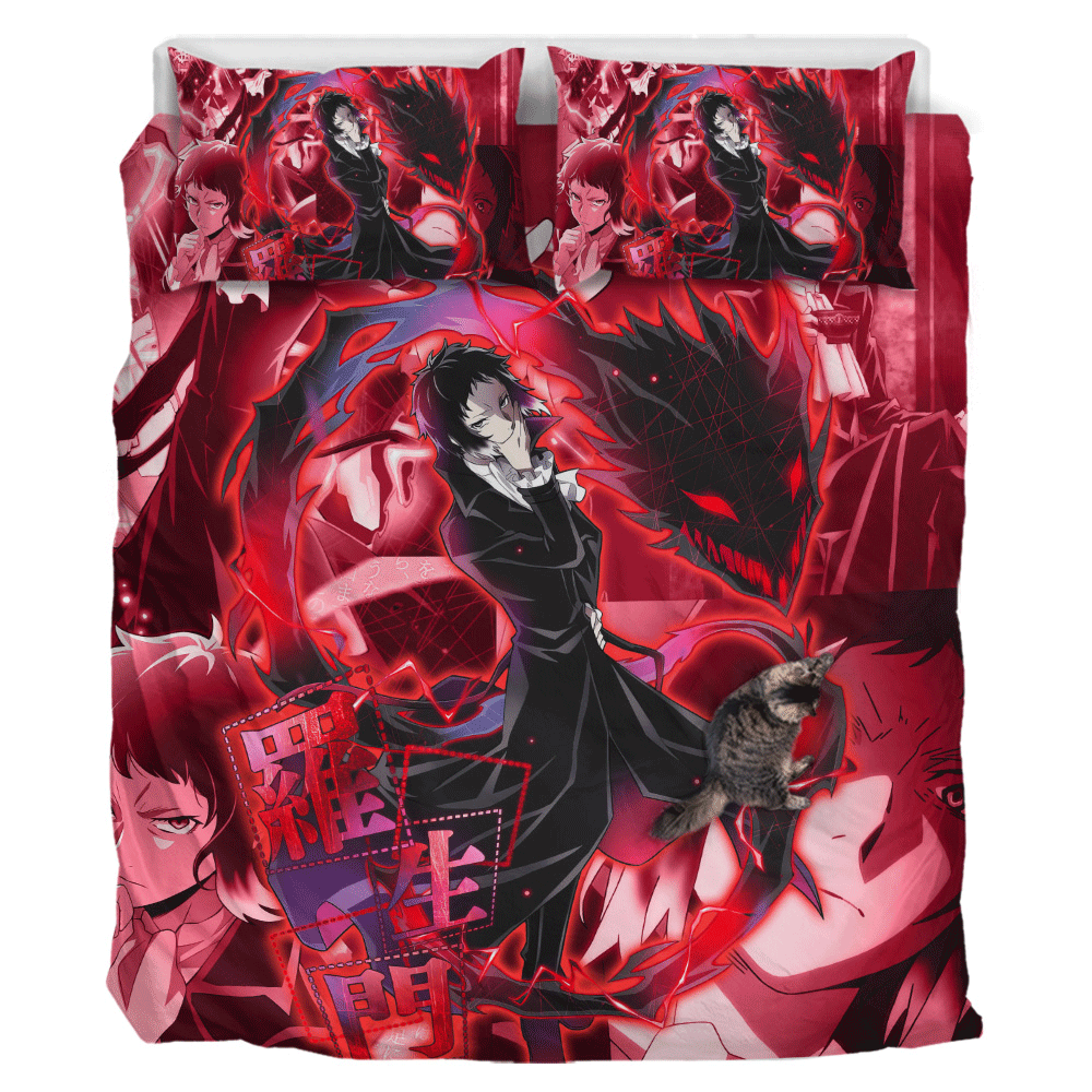 Ryunosuke Akutagawa Polyester Duvet Cover Set