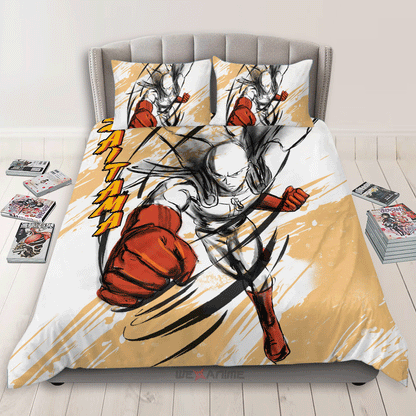 Saitama Polyester Duvet Cover Set
