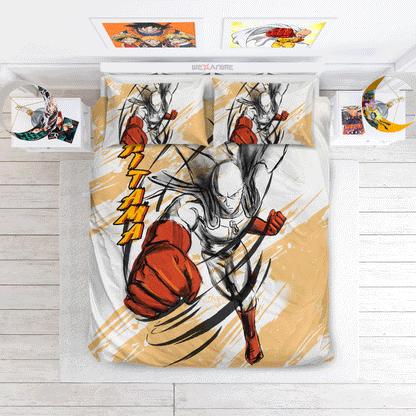 Saitama Polyester Duvet Cover Set