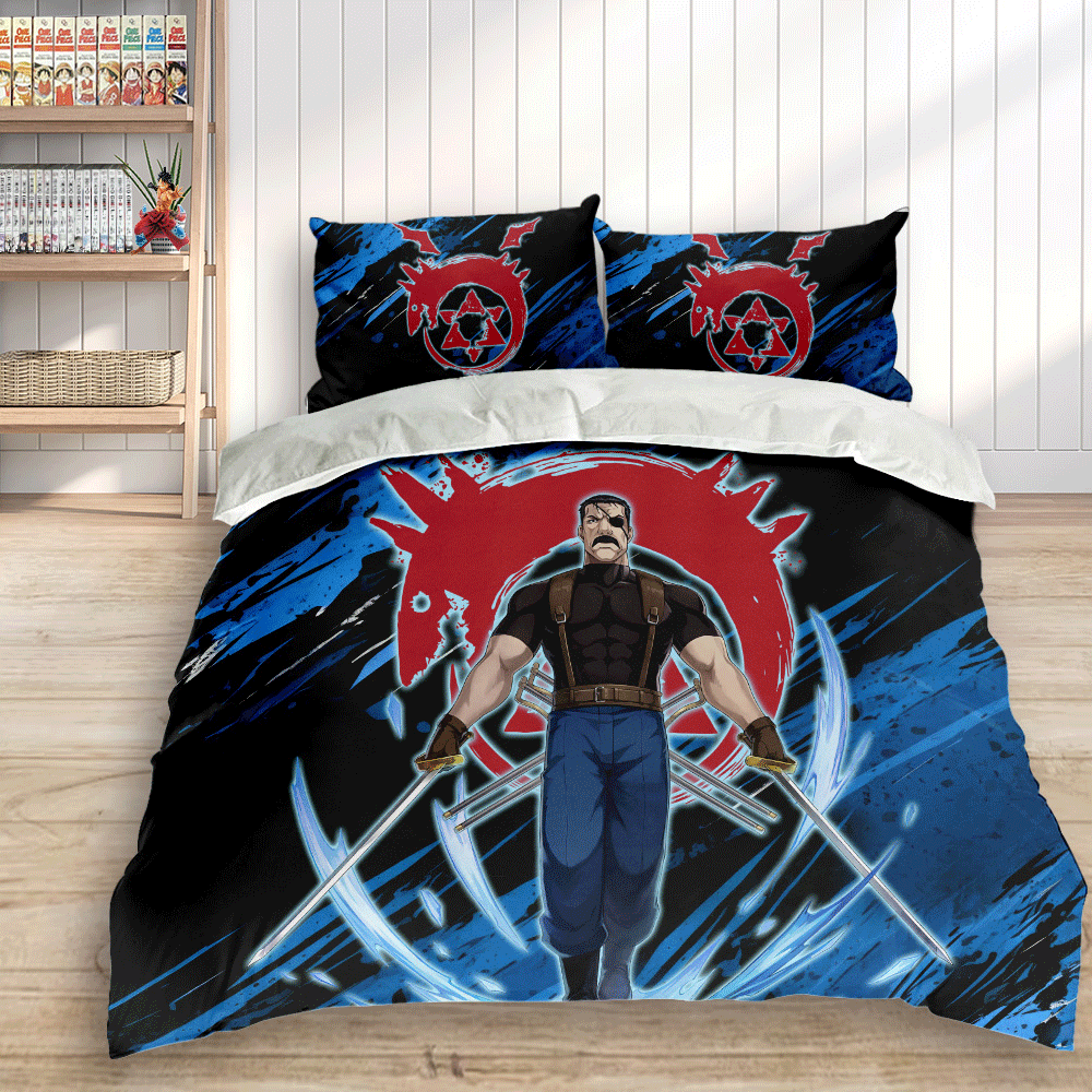 King Bradley Polyester Duvet Cover Set