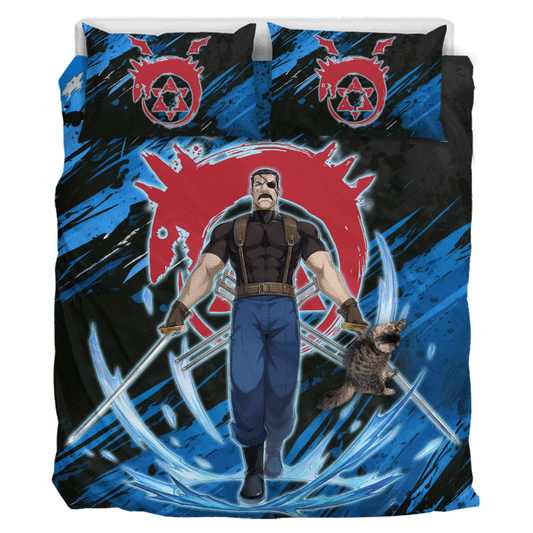 King Bradley Polyester Duvet Cover Set
