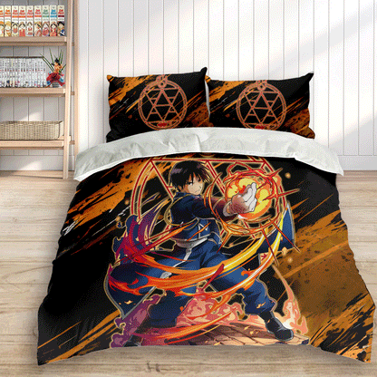 Roy Mustang Polyester Duvet Cover Set
