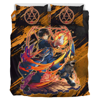 Roy Mustang Polyester Duvet Cover Set