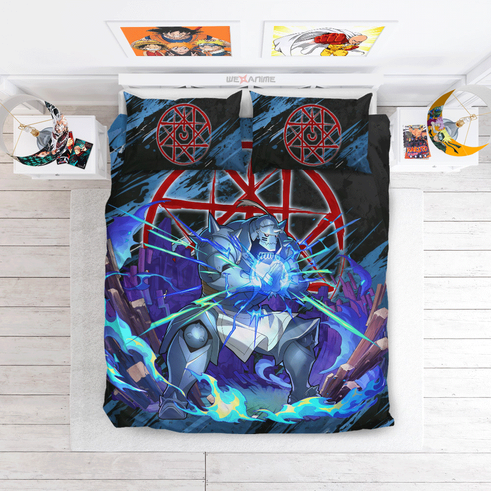 Alphonse Elric Polyester Duvet Cover Set