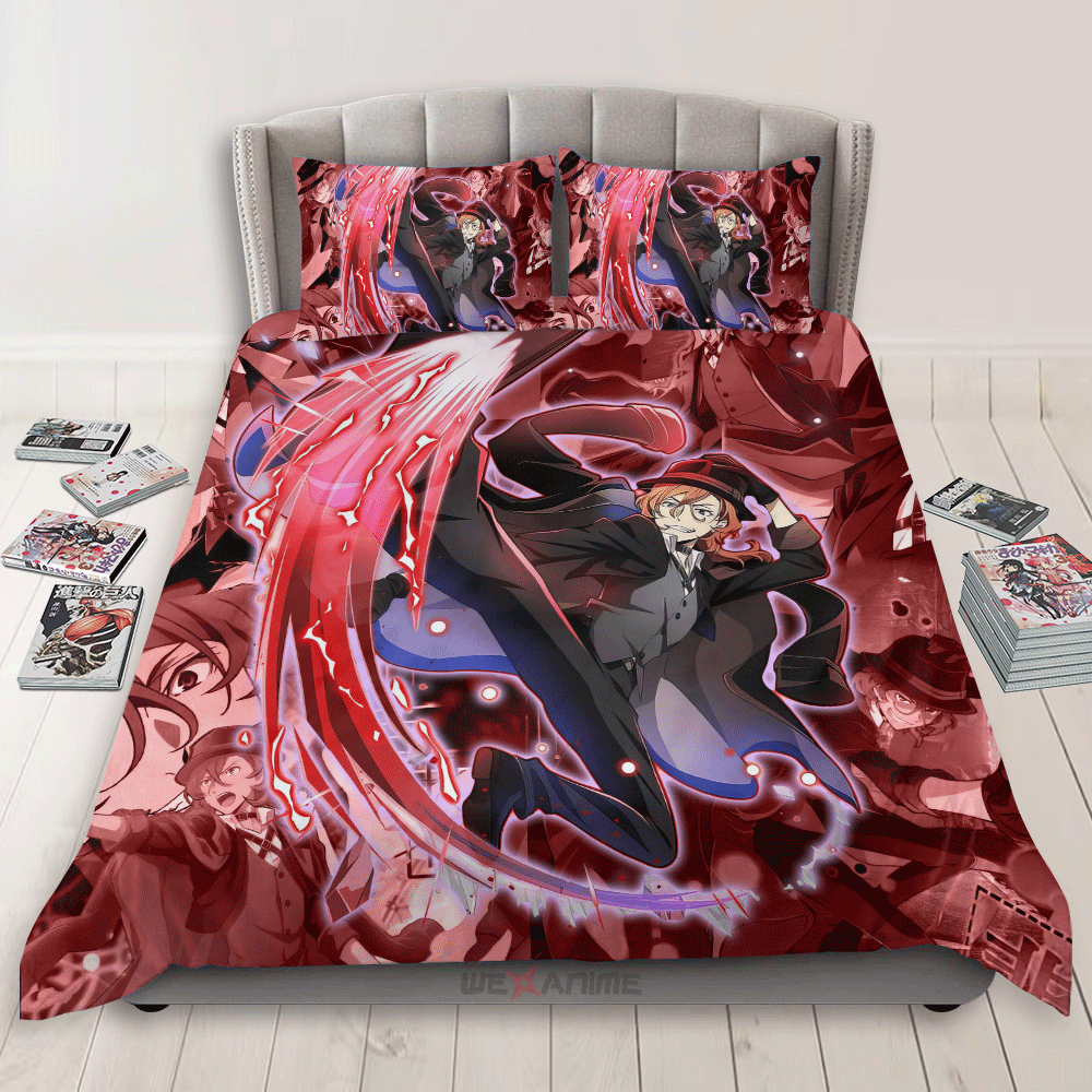 Chuya Nakahara Polyester Duvet Cover Set