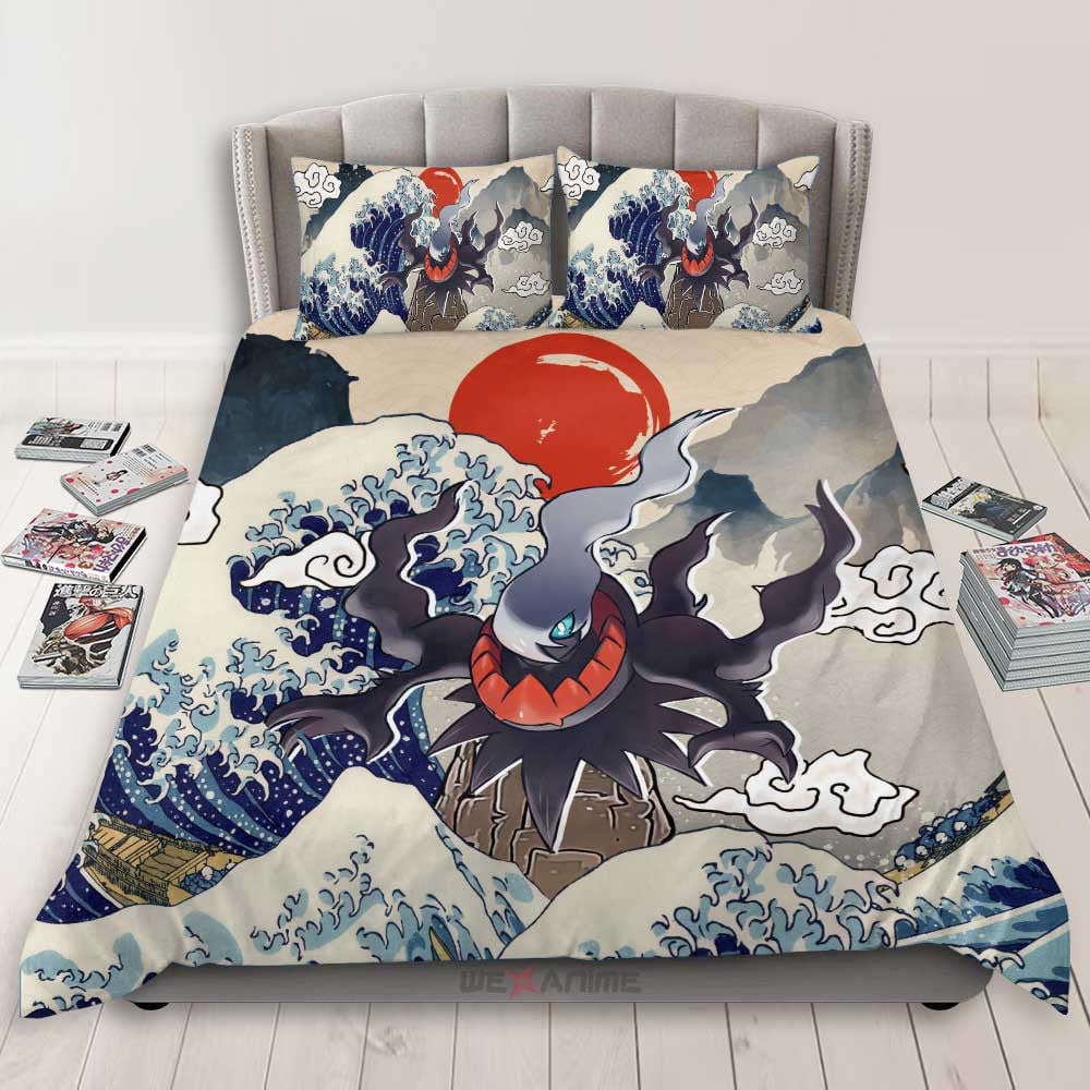 Darkrai Bedding Set Kanagawa Great Wave Edition