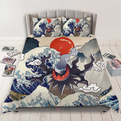 Darkrai Bedding Set Kanagawa Great Wave Edition