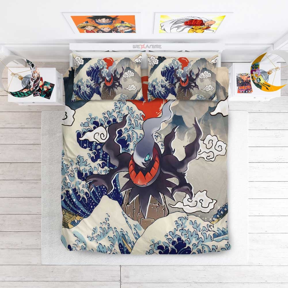 Darkrai Bedding Set Kanagawa Great Wave Edition