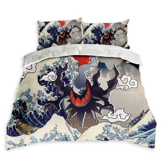 Darkrai Bedding Set Kanagawa Great Wave Edition