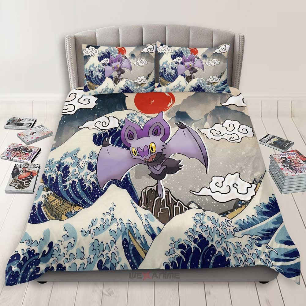 Noibat Bedding Set Kanagawa Great Wave Edition