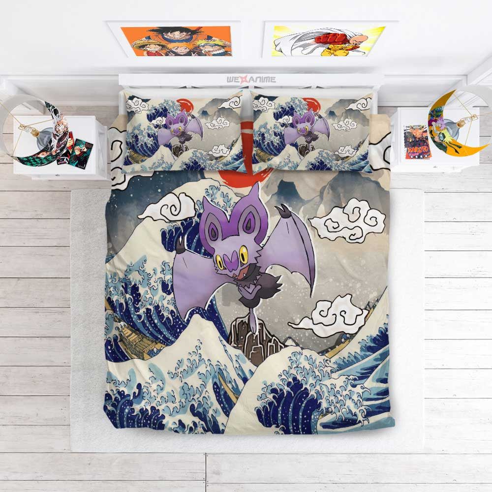 Noibat Bedding Set Kanagawa Great Wave Edition