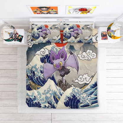 Noibat Bedding Set Kanagawa Great Wave Edition