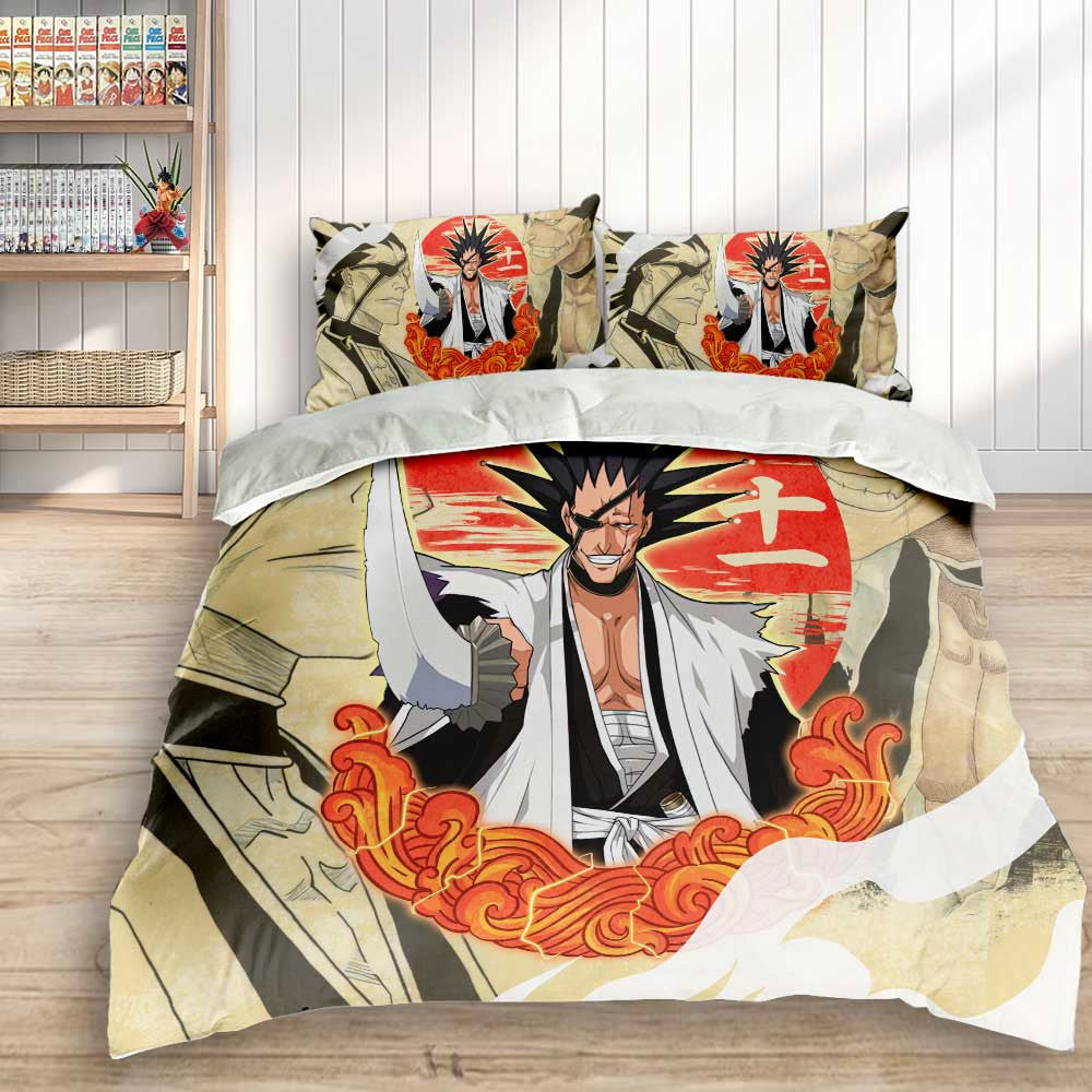 Kenpachi Zaraki Bedding Set Decor