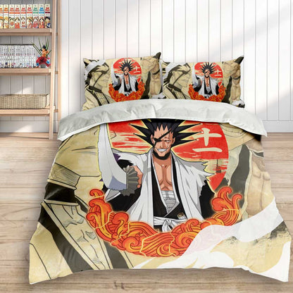 Kenpachi Zaraki Bedding Set Decor