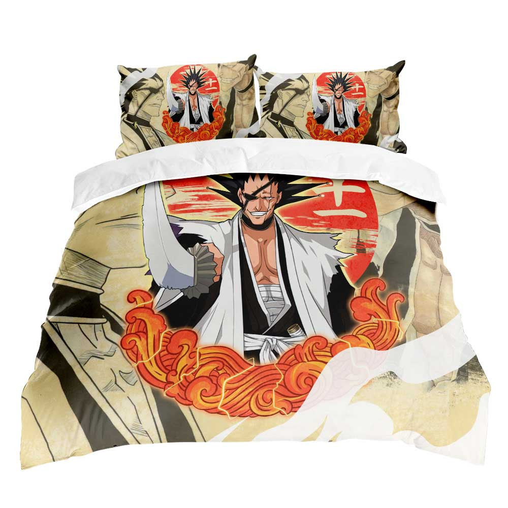 Kenpachi Zaraki Bedding Set Decor
