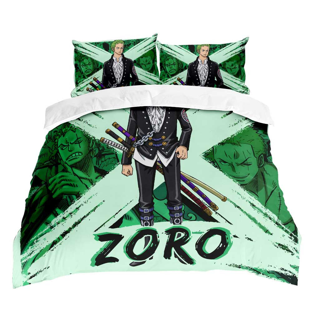 Roronoa Zoro Bedding Set Decor
