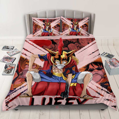 Monkey D. Luffy Dressrosa Arc Bedding Set Anime