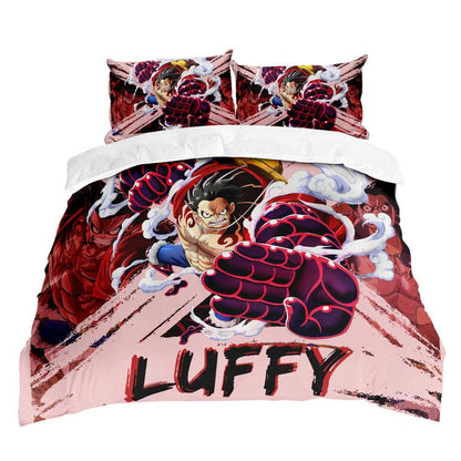 Monkey D. Luffy Gear 4 Bedding Set Anime