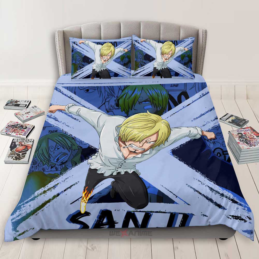 Vinsmoke Sanji Bedding Set Anime