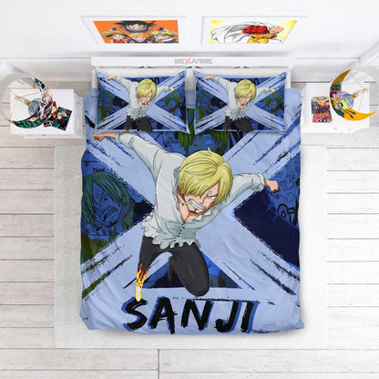 Vinsmoke Sanji Bedding Set Anime