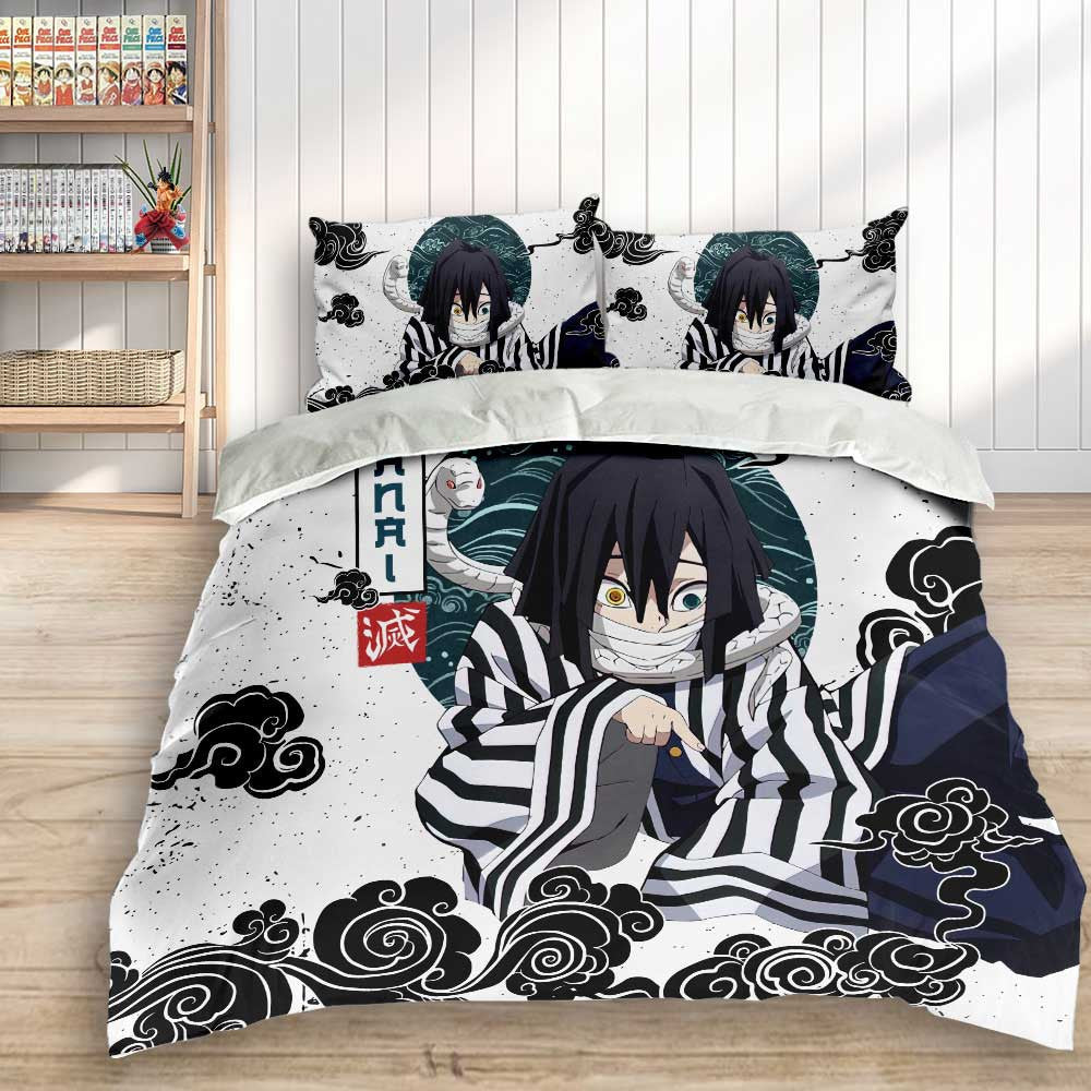 Obanai Iguro Bedding Set Anime