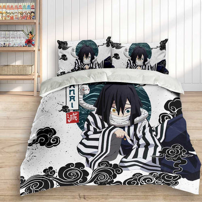 Obanai Iguro Bedding Set Anime