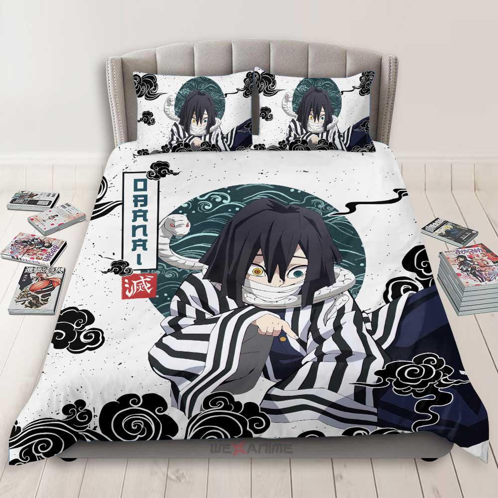 Obanai Iguro Bedding Set Anime