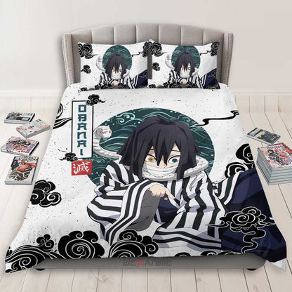 Obanai Iguro Bedding Set Anime