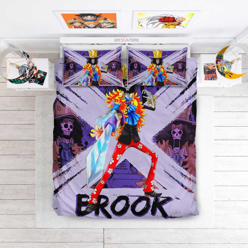 Brook Bedding Set Anime