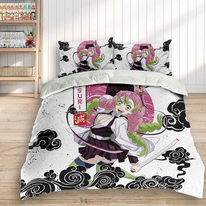 Mitsuri Kanroji Bedding Set Anime