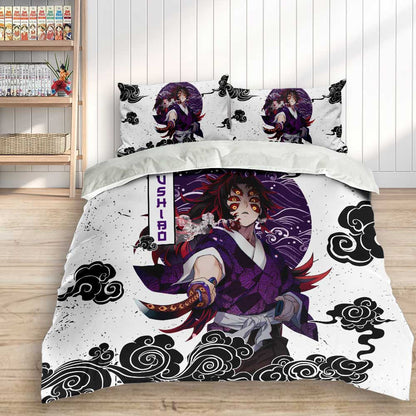 Kokushibo Bedding Set Anime