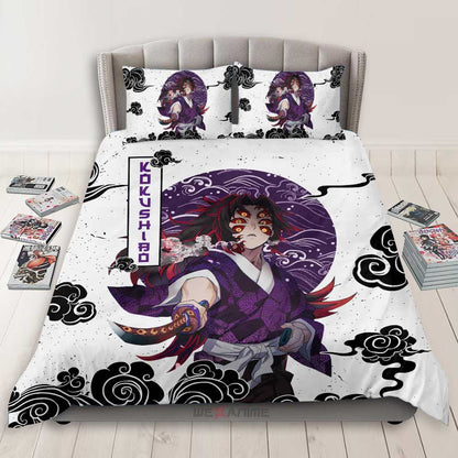 Kokushibo Bedding Set Anime