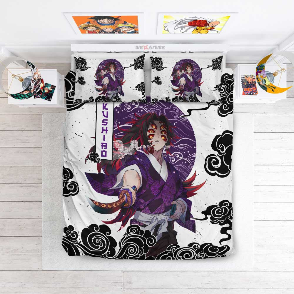 Kokushibo Bedding Set Anime