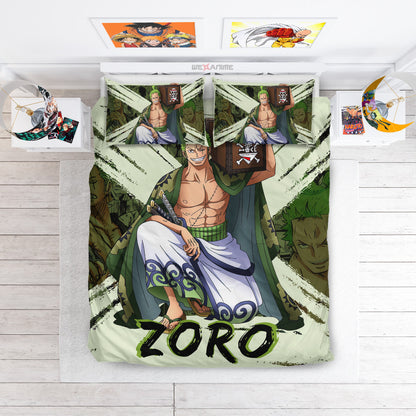 Roronoa Zoro Wano Arc Bedding Set Anime