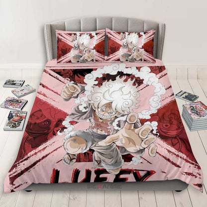 Monkey D. Luffy Gear 5 Bedding Set Anime For Fans