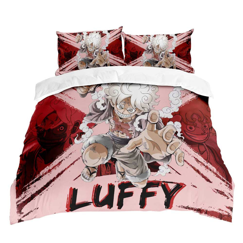 Monkey D. Luffy Gear 5 Bedding Set Anime For Fans