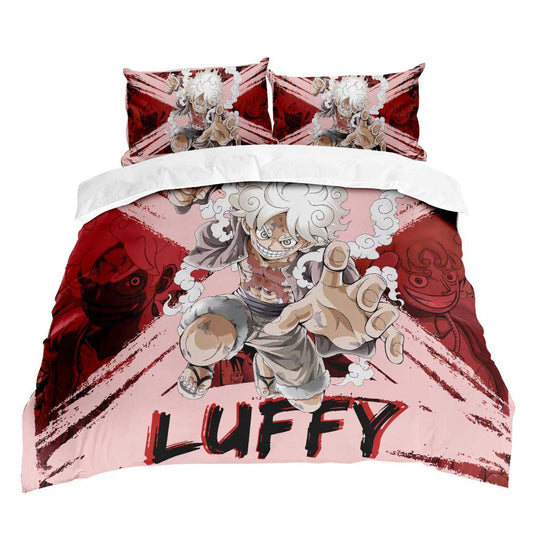 Monkey D. Luffy Gear 5 Bedding Set Anime For Fans