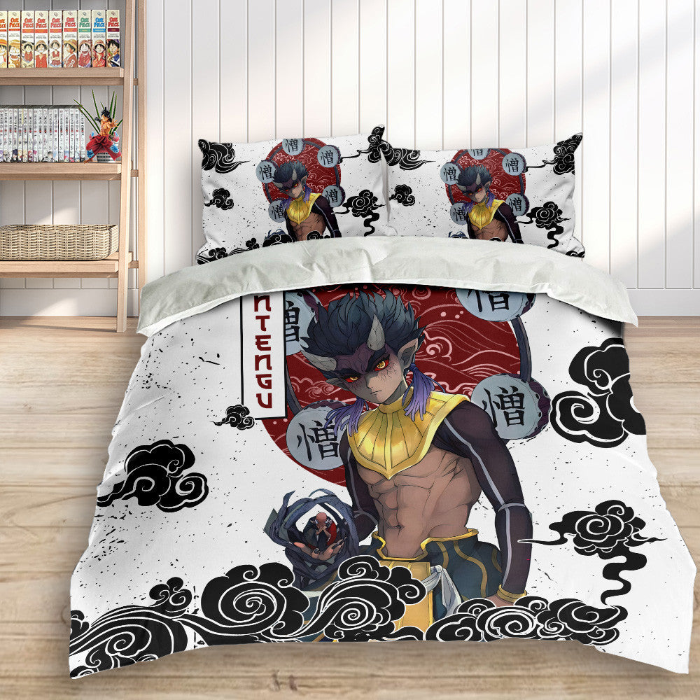 Hantengu Bedding Set Anime
