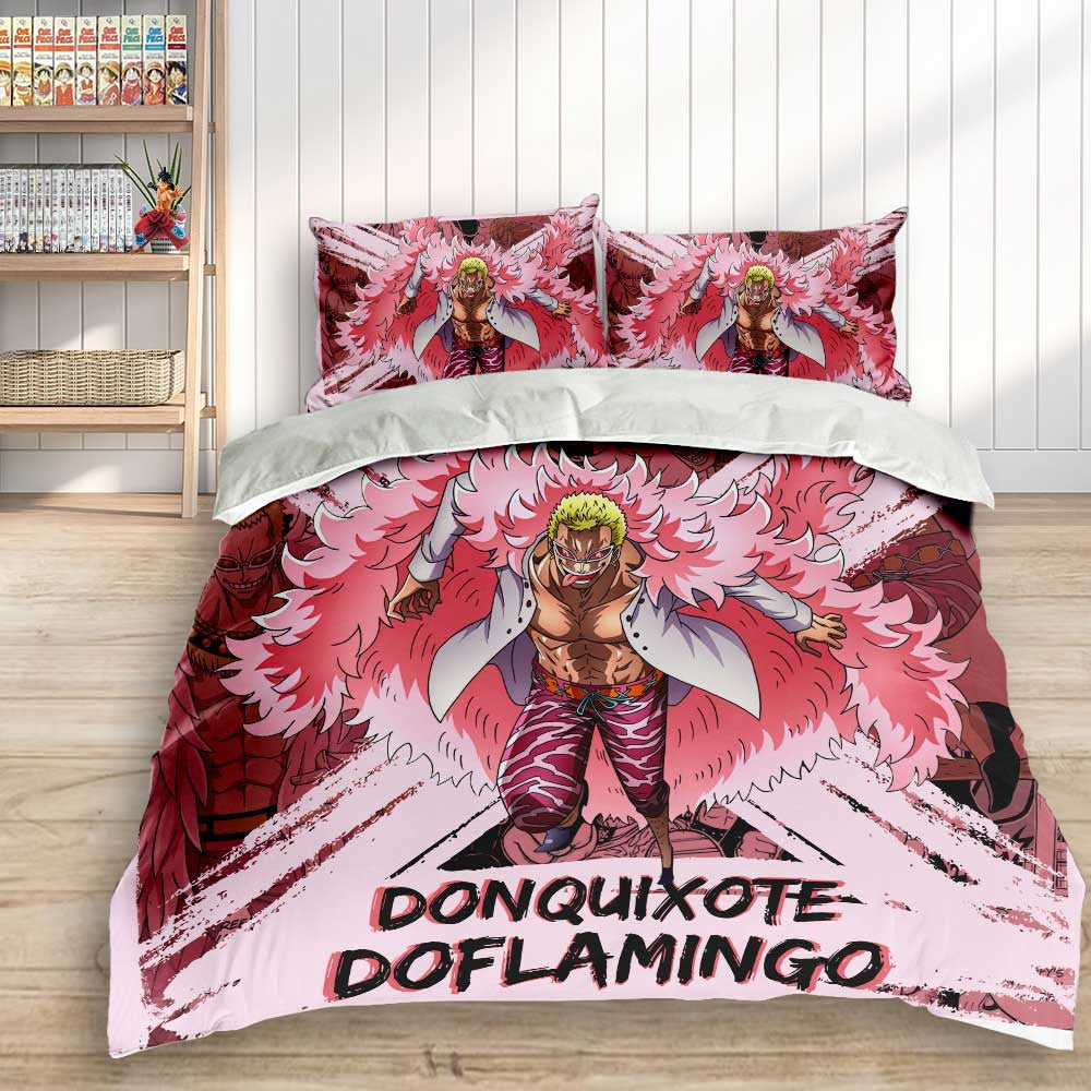 Donquixote Doflamingo Bedding Set Anime