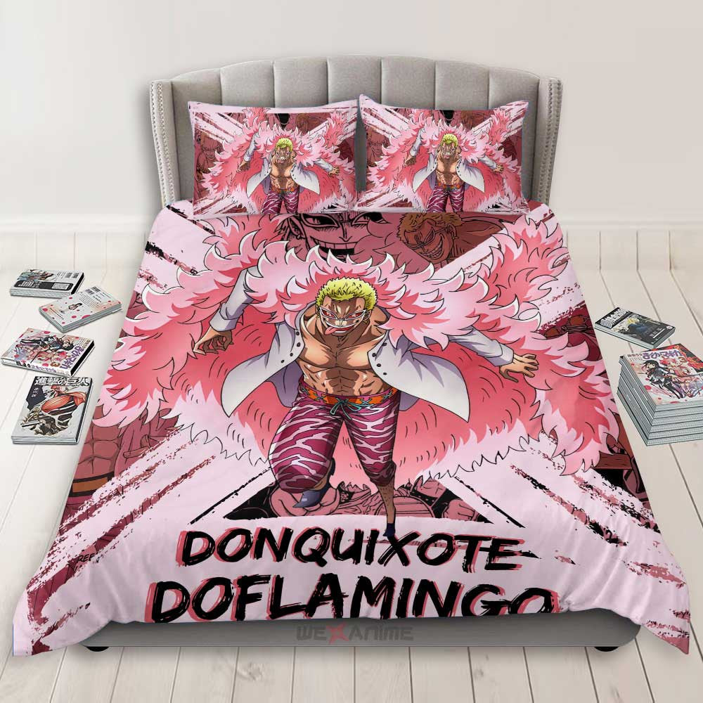 Donquixote Doflamingo Bedding Set Anime