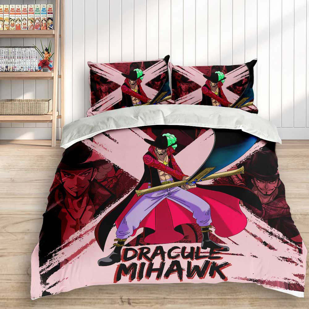 Dracule Mihawk Bedding Set Anime