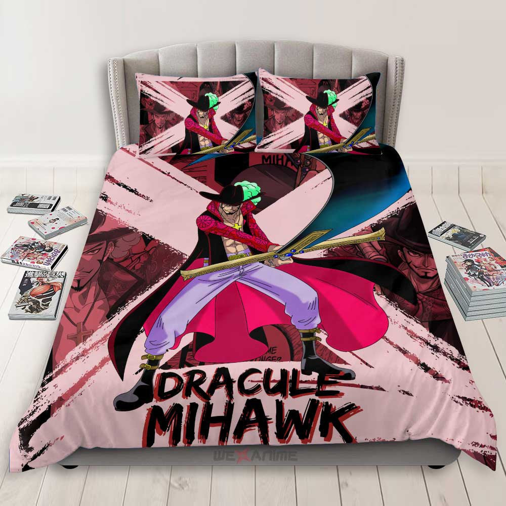 Dracule Mihawk Bedding Set Anime